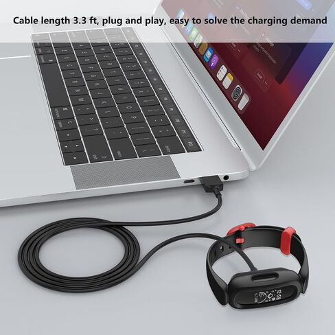 Replacement Charger Charging Cable for Fitbit Inspire 2/Ace 3 Watch in Kuwait