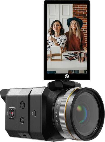 Hollyland VenusLiv 24/7 Livestream Camera Bundle with HDMI Cable LCD Cleaning Kit Touch Fastener Straps for YouTube TikTok Live Streaming in Kuwait