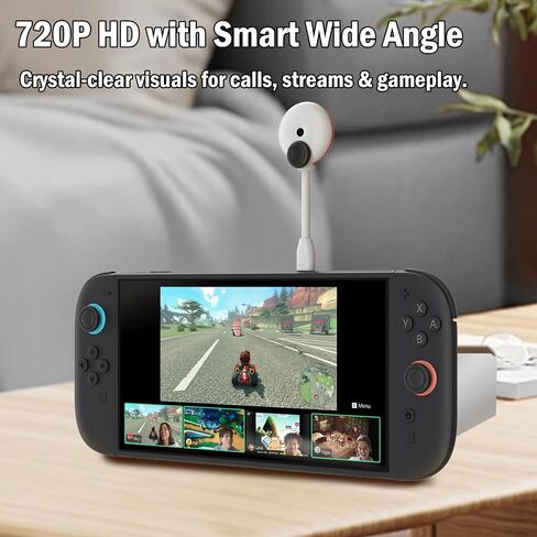 NBCP 720P HD Camera for Nintendo Switch 2, Plug-and-Play Webcam in Kuwait
