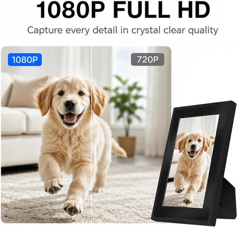 Photo Frame Hidden Camera Mini Spy Video Recorder, Nanny Cam No WiFi in Saudi Arabia