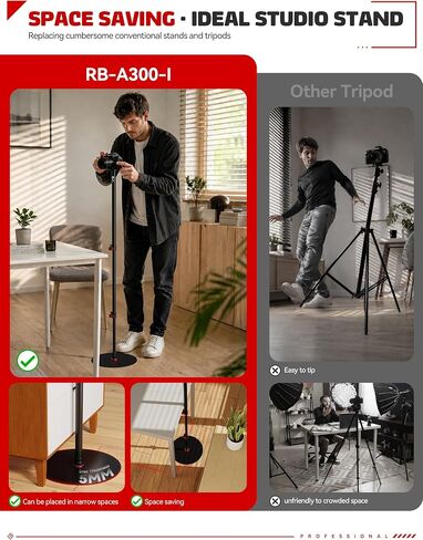 IFOOTAGE Cobra 2 RB-A300-I 60" Iron Round Base Camera Monopod Stand in Saudi Arabia