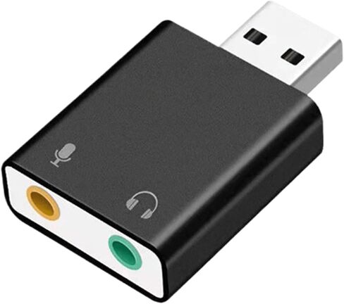 USB Sound Card for PC USB 3.5mm Audio Stereo Adapter in Saudi Arabia