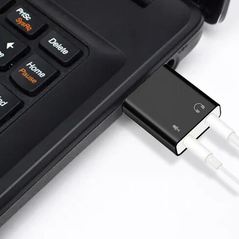 USB Sound Card for PC USB 3.5mm Audio Stereo Adapter in Saudi Arabia