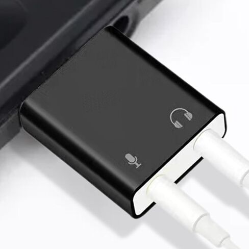 USB Sound Card for PC USB 3.5mm Audio Stereo Adapter in Saudi Arabia