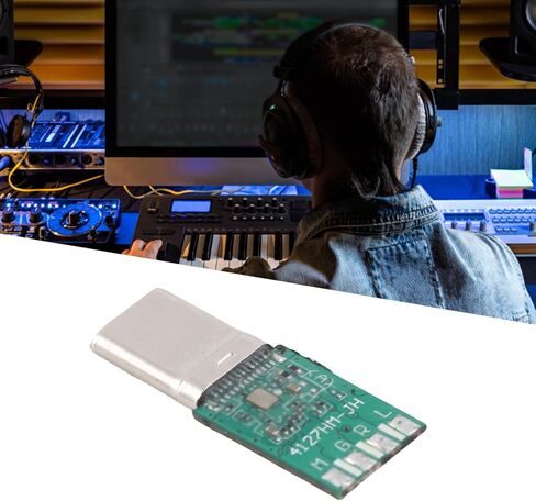 DIY Type C Sound Card, Professional High Definition Sound Decoding for Computer and Mobile Phone in Saudi Arabia