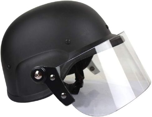 Tactical SWAT M88 Helmet Helmet Airsoft Shooting CS Classic Protective Paintball Helmet with PC Goggles Protective-BK in Saudi Arabia