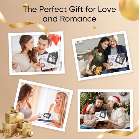 7 Inch Digital Picture Frame, Digital Photo Frame with 16:9 HD LCD Screen, Remote Control, Easy Setup and Share Photos Videos, Gifts Idea for Family, Christmas in Saudi Arabia