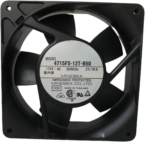 4715FS-12T-B50 115V 15W 0.21A/0.19A 11938 Cooling Fan 119x119x38MM in Kuwait