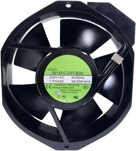 5915PC-20T-B30-B00 200V 34W 0.236A 17238 Cooling Fan 172X172x38MM in Kuwait