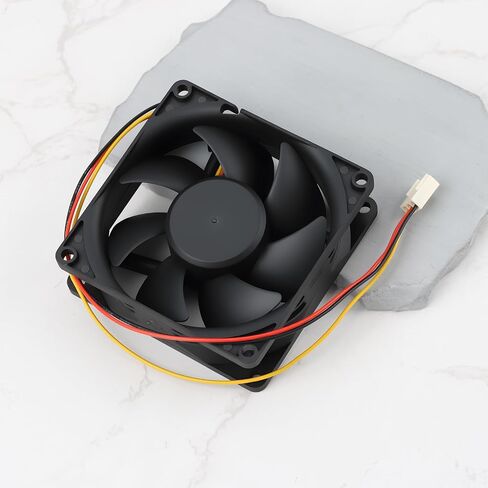 80mm 3-Pin 12V Case Fan 80x80x25mm, Compatible with ME80251V1 / EE80251B1-0000-G99, Replaces OEM ME80251V1/EE80251B1-0000-G99 in Saudi Arabia