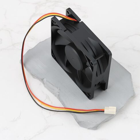 80mm 3-Pin 12V Case Fan 80x80x25mm, Compatible with ME80251V1 / EE80251B1-0000-G99, Replaces OEM ME80251V1/EE80251B1-0000-G99 in Saudi Arabia