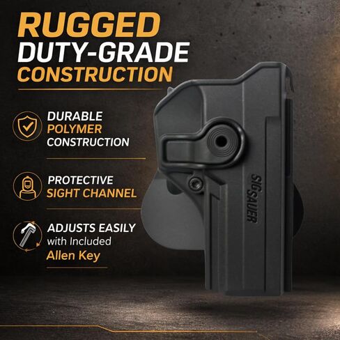 IMI Defense Level 2 Holster for Sig Sauer P320 Full Size, Black in Saudi Arabia