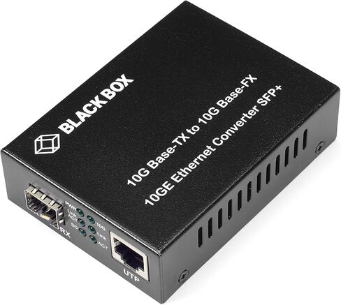 Black Box 10-Gb (10-Gbps) MED Conv 10-Gbps COP to 10-Gbps Fiber SFP+ in Kuwait
