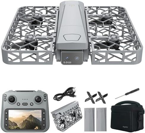 Drone with Camera, Foldable Full Propeller Guard Indoor Drones for Adults in Kuwait