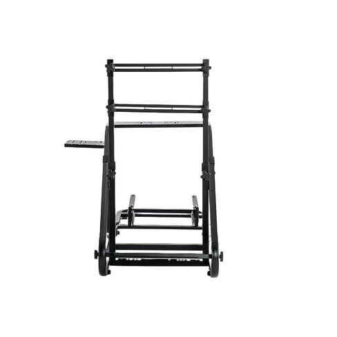 Donext Racing Simulator Cockpit Direct Drive Compatible, Adjustable Seat Cockpit with Reinforced Frame, Universal Gaming Setup for Steering Wheel Pedals(Black) in Saudi Arabia