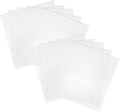 BESPORTBLE 10pcs Plastic Vinyl Record Outer Sleeves Self Adhesive Vinyl Record Protector Album Cover Sleeves Easy to Use Not Easy to Tear in Kuwait