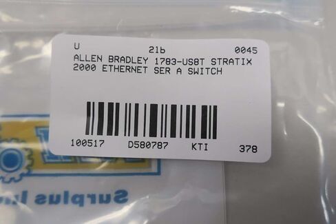 ALLEN BRADLEY 1783-US8T STRATIX 2000 ETHERNET SWITCH SER A D580787 in Saudi Arabia