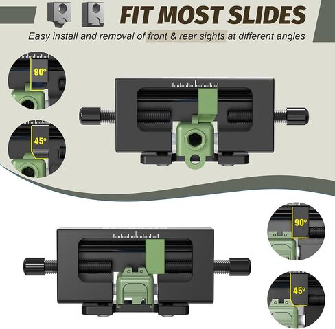 SporGain Precision Sight Pusher Tool for Front & Rear Sight Adjustment in Kuwait