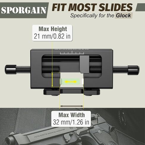 SporGain Precision Sight Pusher Tool for Front & Rear Sight Adjustment in Kuwait