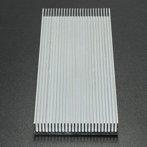 LLBB Aluminum Heat Sink, 10pcs 100x41x8mm Aluminum Heat Sink Heat Sink Cooler for High Power LED Amplifier Transistor Cooling in Saudi Arabia