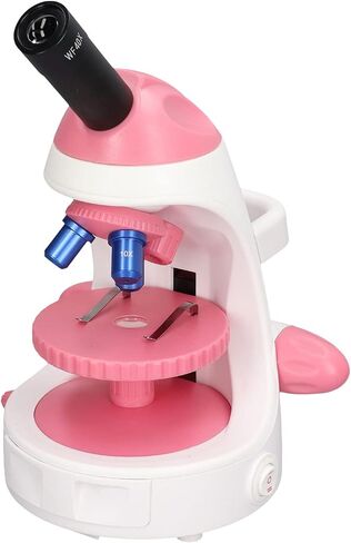 Monocular Microscope Optical Biological Compound Microscope 40X‑640X for Kids School Laboratory in Kuwait