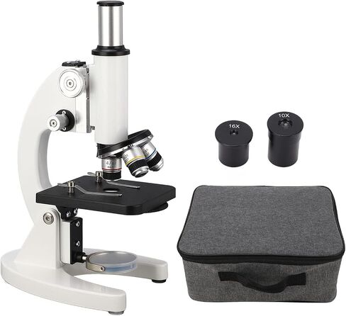 640X Monocular Microscope Stainless Steel Coaxial Focus Handwheel Microscope Kit in Kuwait