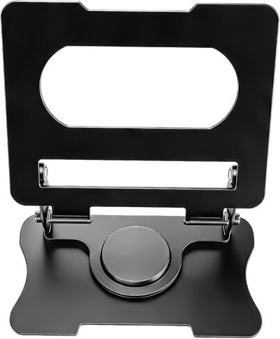 Foldable Cooling Laptop Stand, 360° Rotatable Monitor Riser, Installation-Free Desk Holder for Tablet in Kuwait