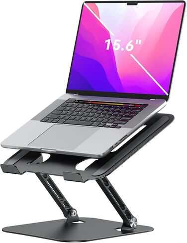 K&ZZ Laptop Stand for Desk Adjustable Ventilated Laptop Holder Stand in Kuwait