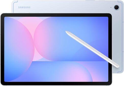 Samsung Galaxy Tab S10 FE 128GB WiFi Android Tablet + Book Cover Keyboard Slim, Large Display, Long Battery Life, Powerful Processor, S Pen, US Version, 2025, 2 Yr Manufacturer Warranty, Blue in Kuwait