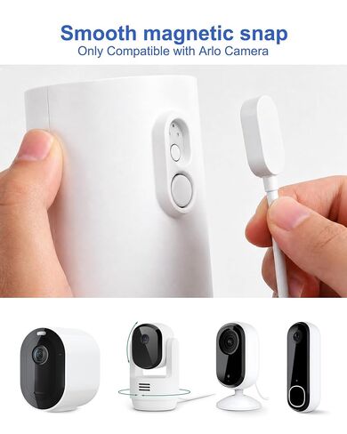 2 Pack 9.8Ft Charging Cable for Arlo Pro Security Camera in Kuwait