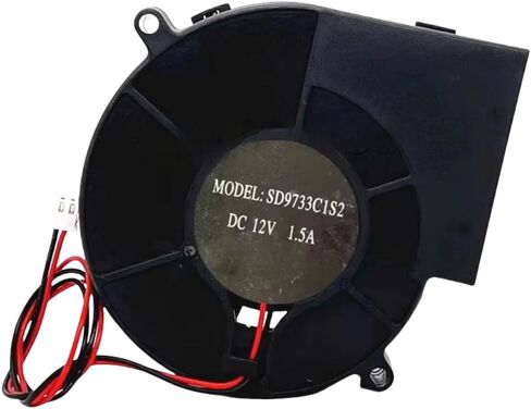 SD9733C1S2 DC12V 1.5A 9733 Cooling Fan 97x97x33MM in Saudi Arabia