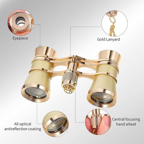 Gadpiparty Opera Glasses, Opera Binoculars, for Watching Camping Concerts in Saudi Arabia
