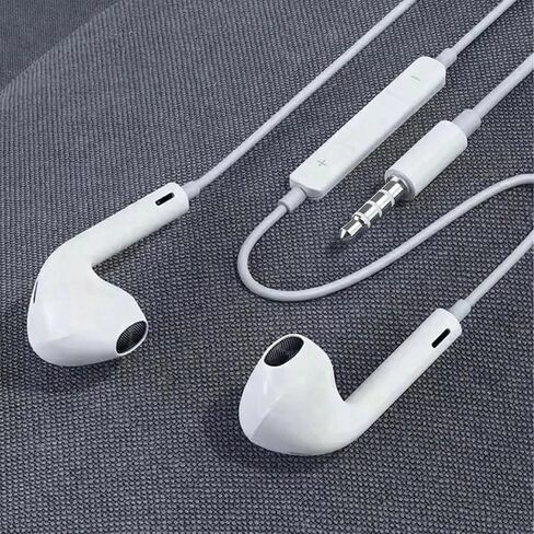 Headphones with 3.5mm Plug, Wired Ear Buds with Built-in Remote to Control Music, Phone Calls, and Volume in Saudi Arabia