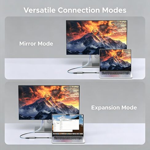 USB C to DisplayPort Adapter (4K), Aluminum, Portable Converter in Kuwait