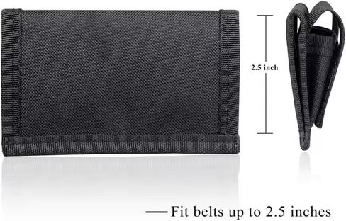 2 Pack Speedloader Pouch Tactical Molle Speed Loader Pouches with Double Pocket Organizer Two Speedloaders Holder Case for Duty Belt .38 .357 S&W Ruger SP101 Taurus HKS 44 45 Caliber 5 & 7 in Kuwait