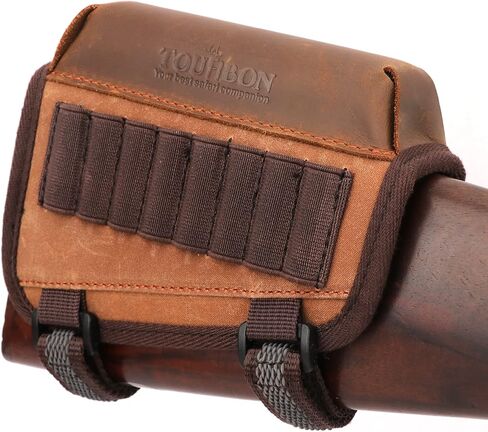 TOURBON Hunting Gun Buttstock Cheek Rest Pad Rifle Ammo Holder in Kuwait