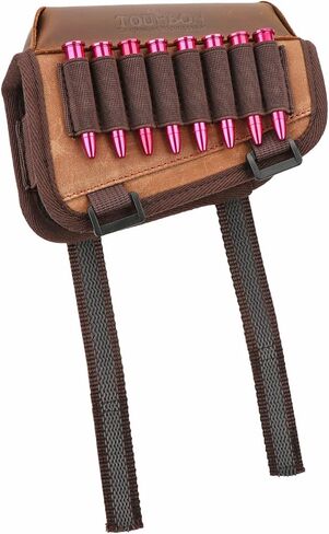 TOURBON Hunting Gun Buttstock Cheek Rest Pad Rifle Ammo Holder in Kuwait