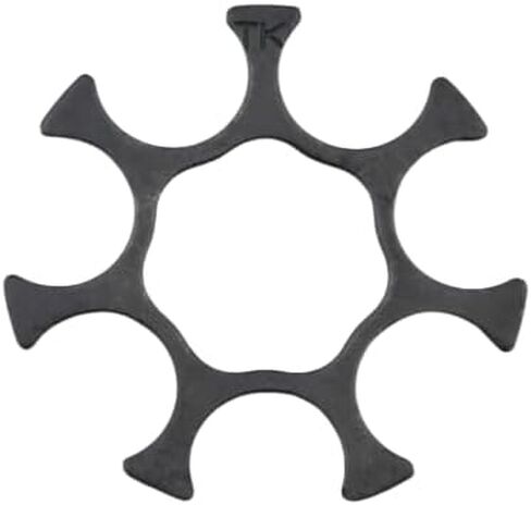 5 Moon Clips - Premium Moon Clip for SW Model 686PLUS & 586PLUS .38/.357 Revolver | Speedy Carbon Steel Moon Clips for Easy Loading and Unloading | Made in USA in Kuwait