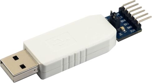whiteeeen 2pcs FT232RL USB Type A Male to TTL Serial Converter Adapter Module 5V 3.3V Breakout Board with White Shield in Kuwait