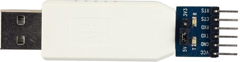 whiteeeen 2pcs FT232RL USB Type A Male to TTL Serial Converter Adapter Module 5V 3.3V Breakout Board with White Shield in Kuwait