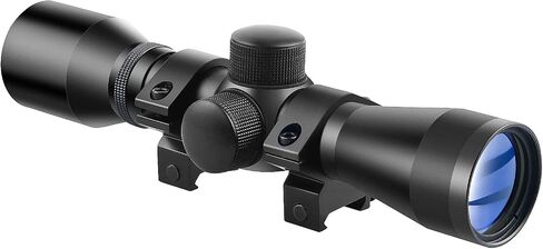 4x32 Compact Rifle Scope Crossbow Scope,Crosshair Optics Hunting Scope with 20mm Free Mounts in Kuwait