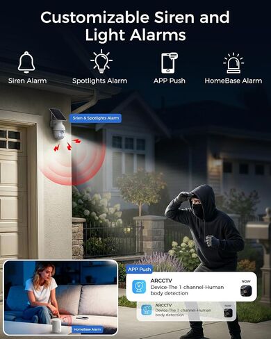 4MP Cameras for Home Security, 64GB Local Storage, No Subscription in Kuwait