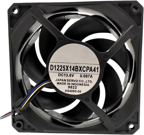D1225X14BXCPA41 13.6V 0.087A 12cm 12025 Cooling Fan 120x120x25MM in Kuwait