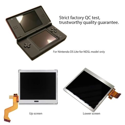 New LCD Screen Replacement Compatible with Nintendo DS Lite NDSL, Top & Bottom Display Set in Saudi Arabia