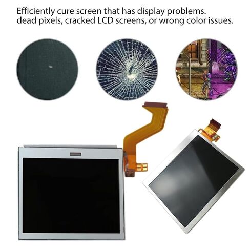 New LCD Screen Replacement Compatible with Nintendo DS Lite NDSL, Top & Bottom Display Set in Saudi Arabia
