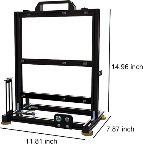 PC Test Bench Open Frame Computer Case Computer Motherboard Case Rack DIY Open Aluminum Frame Chassis Rack Support ITX/MATX/ATX/EAYX (ATX) Support 120 240 360 Liquid Cooling Vertical Overclocking in Kuwait