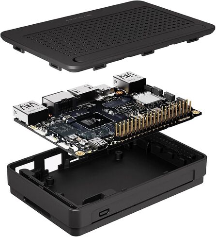 Khadas DIY Case2 Black (Plastic Version) for Khadas VIMS Single Board Computer in Kuwait
