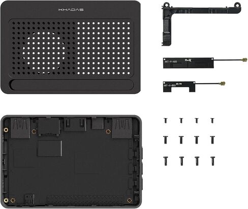 Khadas DIY Case2 Black (Plastic Version) for Khadas VIMS Single Board Computer in Kuwait