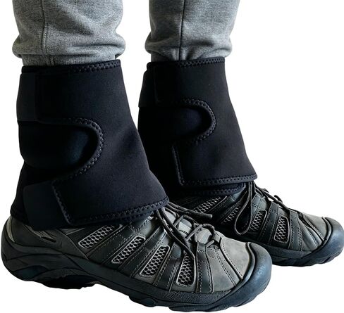 Adjustable Leg Gaiters, Waterproof Snow Boot Warmer Shoes Covers, Lightweight Comfortable Leg Protection for Outdoor Yard Work Hiking Mountain Climbing Hunting Skiing in Saudi Arabia