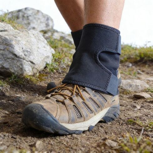 Adjustable Leg Gaiters, Waterproof Snow Boot Warmer Shoes Covers, Lightweight Comfortable Leg Protection for Outdoor Yard Work Hiking Mountain Climbing Hunting Skiing in Saudi Arabia